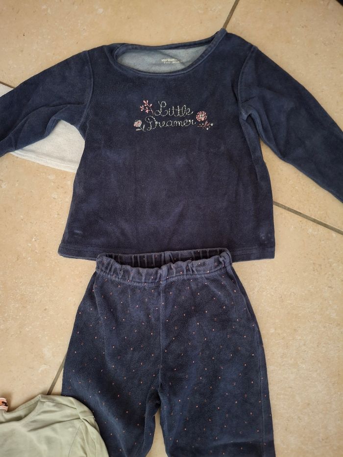 Lot 3 pyjamas automne hiver fille 3 ans - photo numéro 3
