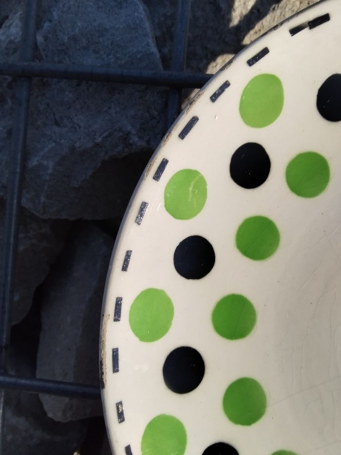 Assiettes à dessert Digoin Sarreguemines - photo numéro 4