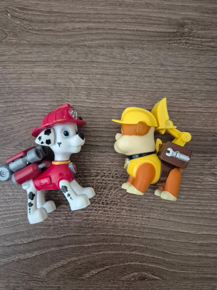 Lot de 2 figurines Pat Patrouille avec sacs articulés - photo numéro 6