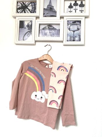 Ensemble en coton t-shirt + legging