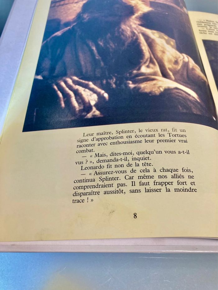 Livre TMNT Les Tortues Ninja, le livre du film 1991. - photo numéro 13
