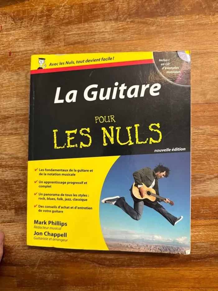 Livre la guitare pour les nuls