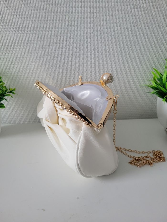 Sac à main femme blanc - photo numéro 9