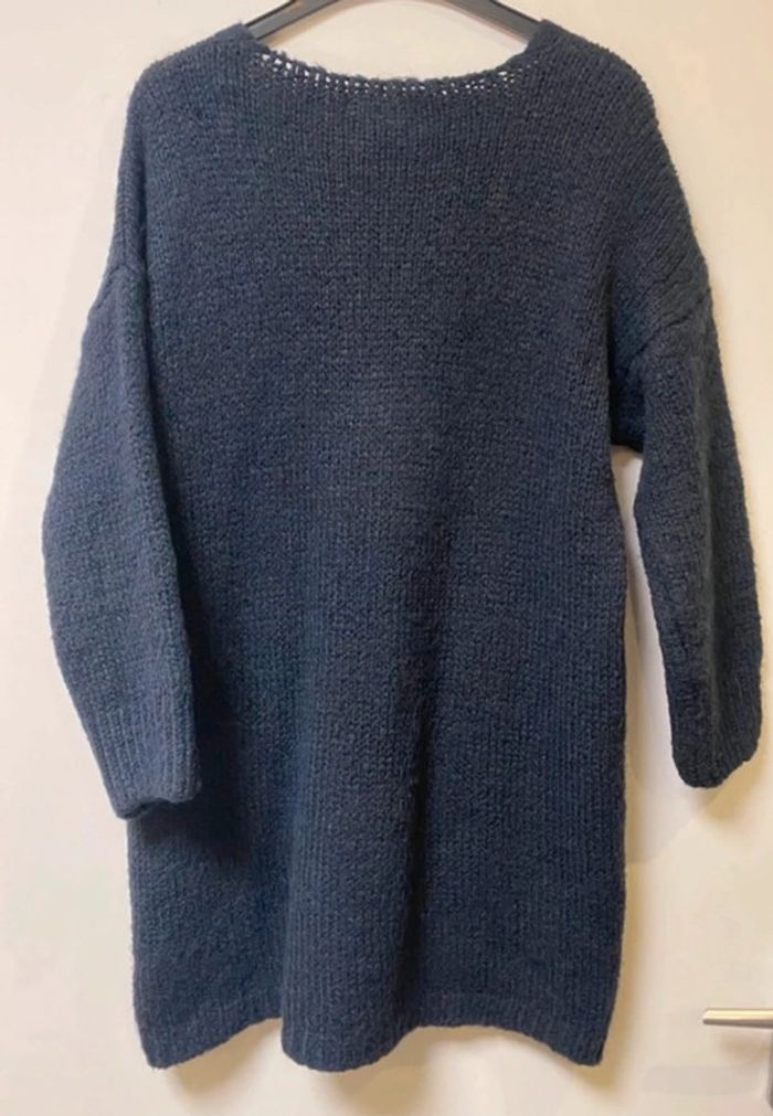 Jolie robe marine en maille avec poches Andromede taille unique - photo numéro 4