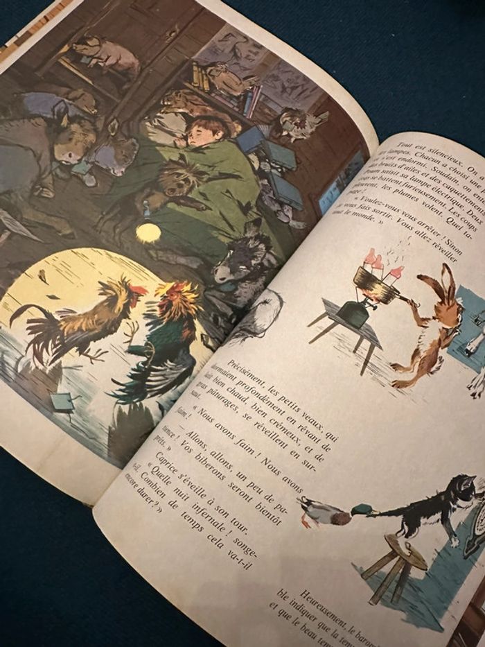 1966 Grands albums Hachette Fanfan et sa péniche livre bd ancien vintage - photo numéro 8