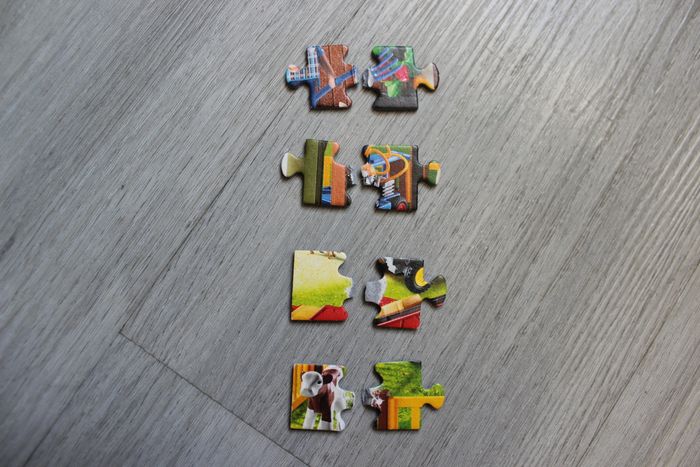 🧩 Puzzle Playmobil Ferme 100 pièces Schmidt 🧩 - photo numéro 5