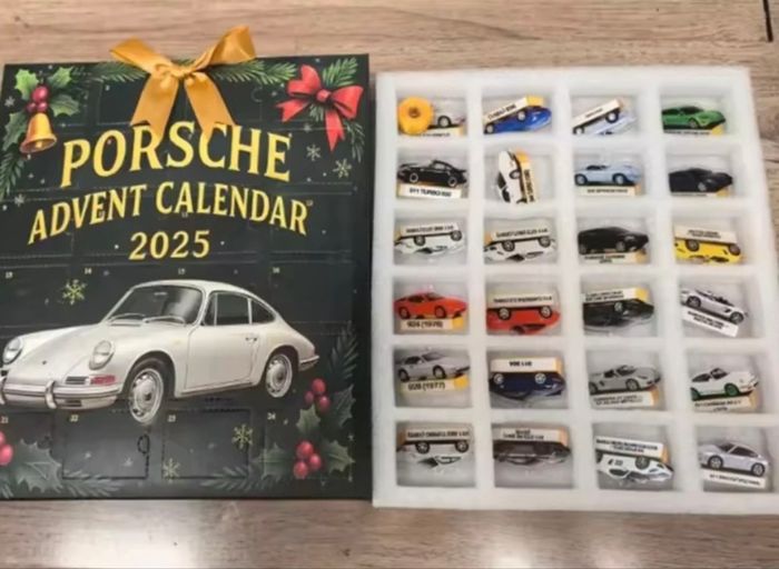 Calendrier de l’avent Porsche miniature voiture - photo numéro 5