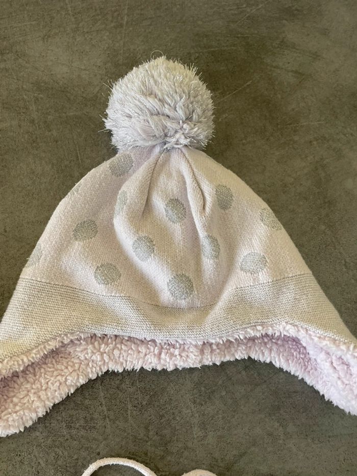 Ensemble bonnet écharpe gants Obaibi 12 mois - photo numéro 6