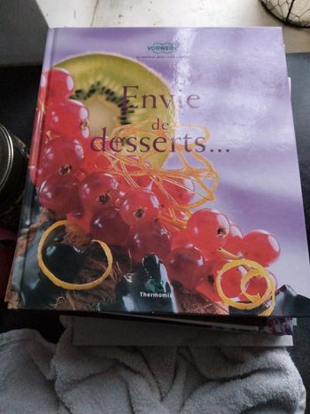 Livre envie de desserts Thermomix