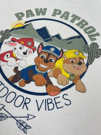 T-shirt  garçon 4 ans Pat’patrouille