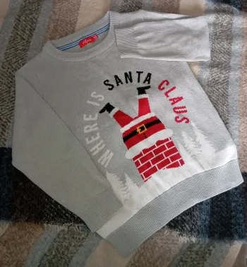 Pull de Noël taille 8 ans
