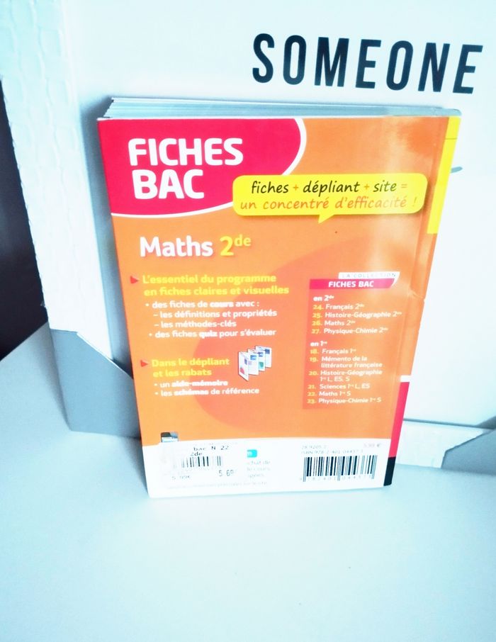 Fiches bac - Maths 2de Tout le programme en fiches de révision détachables - photo numéro 7