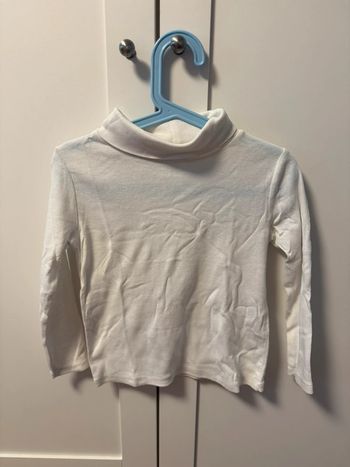 Sous pull blanc Kiabi 4 ans