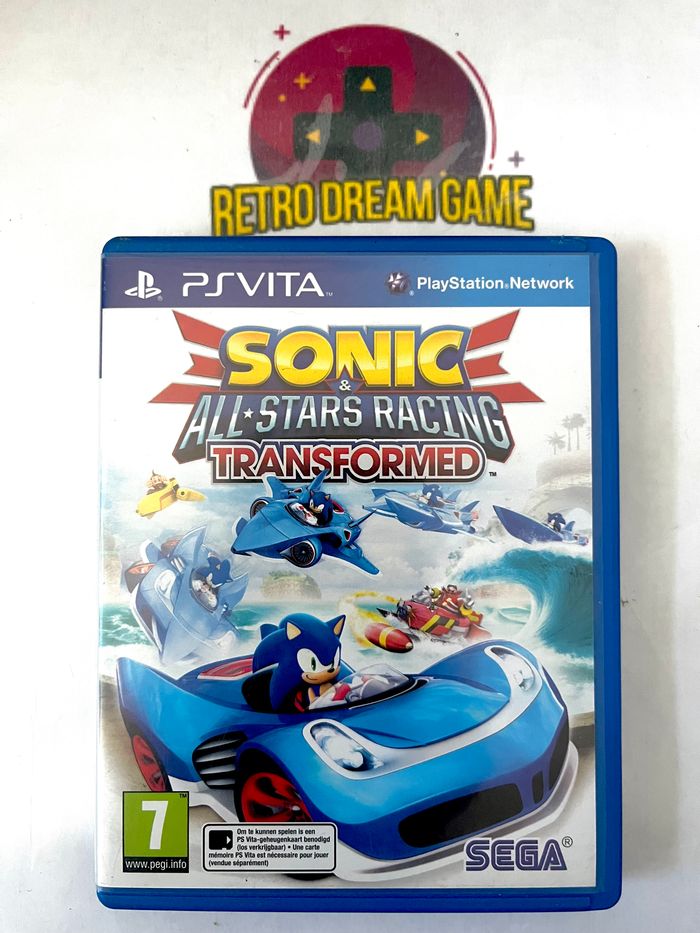 Sonic all stars racing transformed pour Playstation Vita