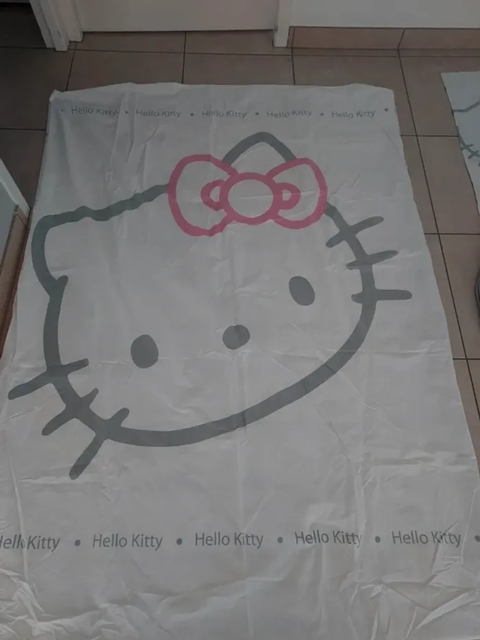 Parure de lit hello kitty - photo numéro 2