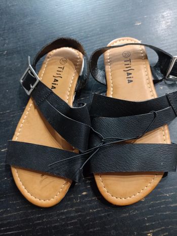 Sandales noires taille 30