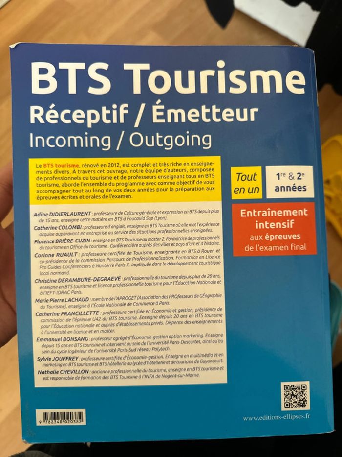 Bts tourisme réceptif /émetteur - photo numéro 2