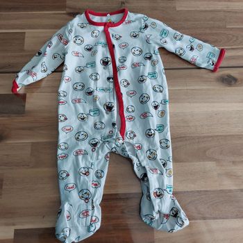 Pyjama mi saison mixte 6 - 9 mois