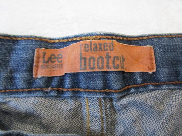 Jean femme LEE Dungarees coupe Bootcut Relaxed High Rise Taille 40 W30 L34 Bleu (J259) - photo numéro 6