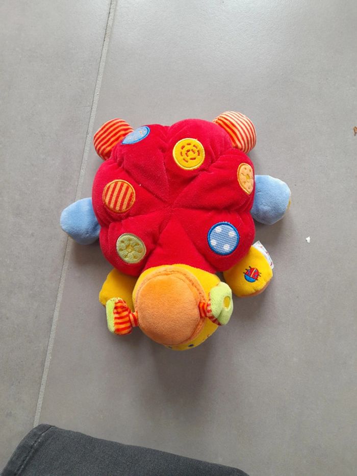 Peluche coccinelle motricité - photo numéro 2