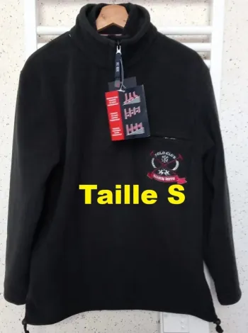Sweat polaire noir Marion & Roth Taille S