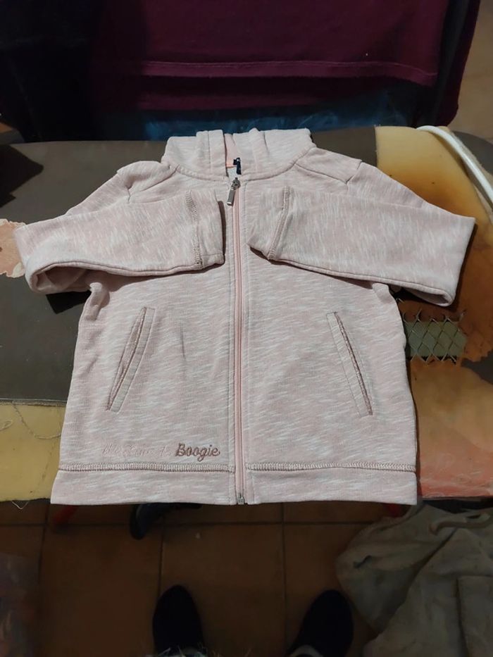 Sweat à capuche gilet zippé Kiabi 5A