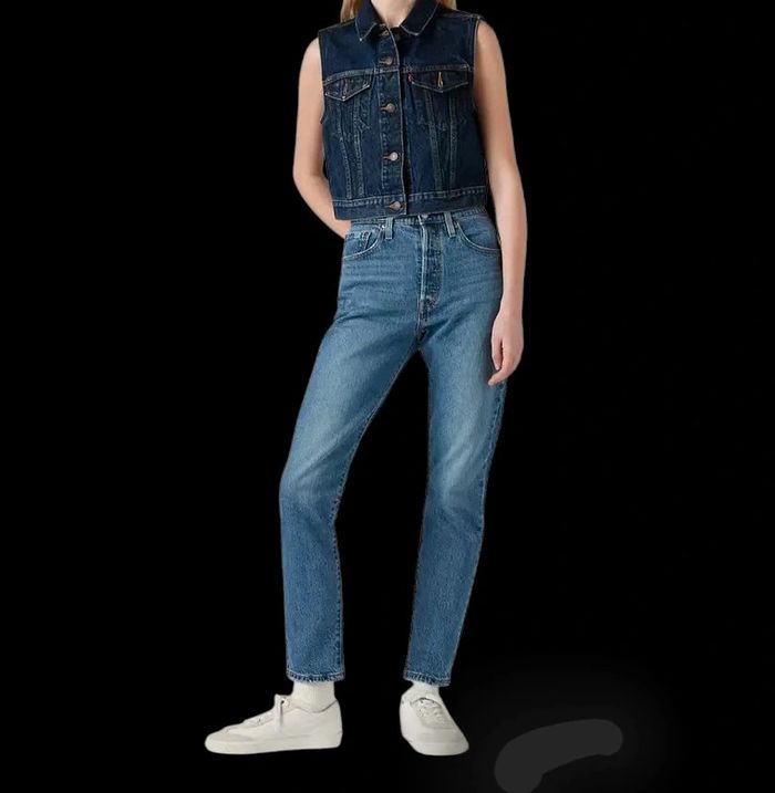 Jean Levi's 501 Skinny - Taille Haute - photo numéro 3