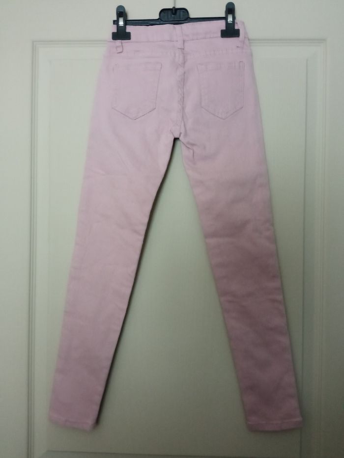 🌸 jean fille rose taille 8ans 🌸 - photo numéro 2