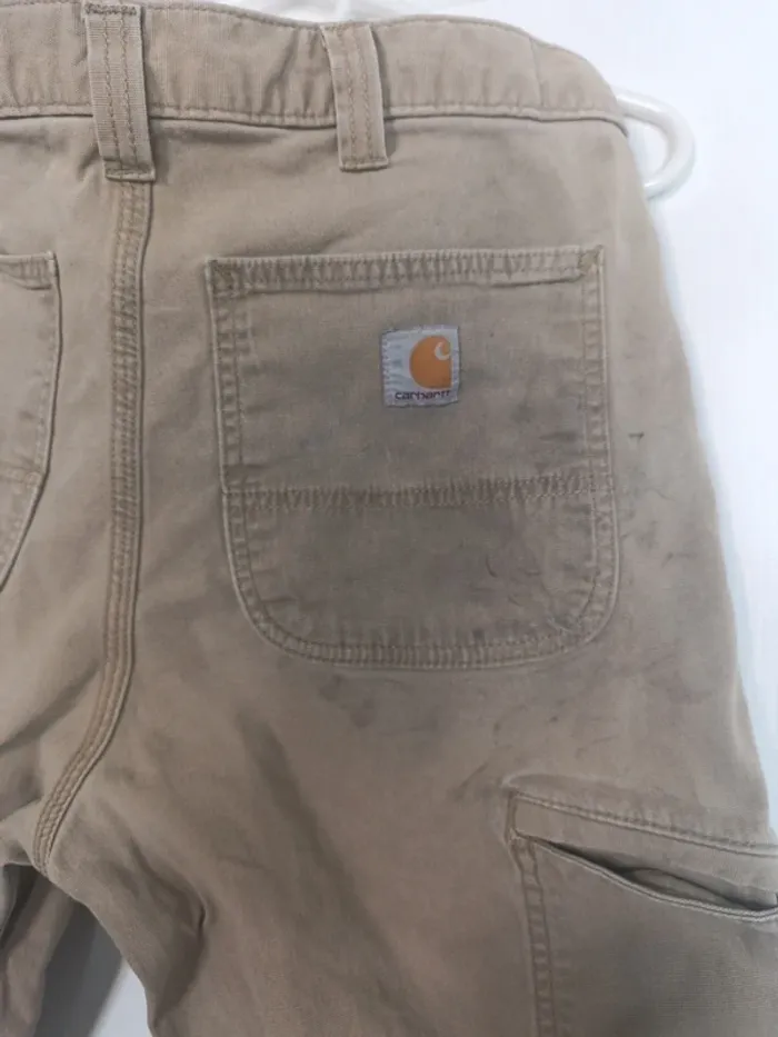 Pantalon jean Carhartt relaxed fit workwear Carpenter taille 42 - photo numéro 3