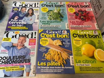 magazines Good ! dr Michel Cymes 10 magazines neuf