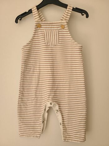Salopette Mango rayée 6-9 mois
