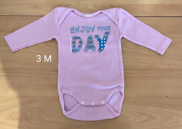 Body ML fille 3 mois
