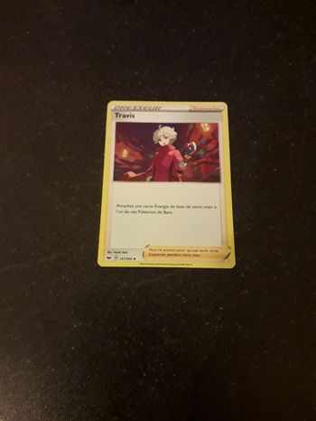 Travis carte Pokémon neuve