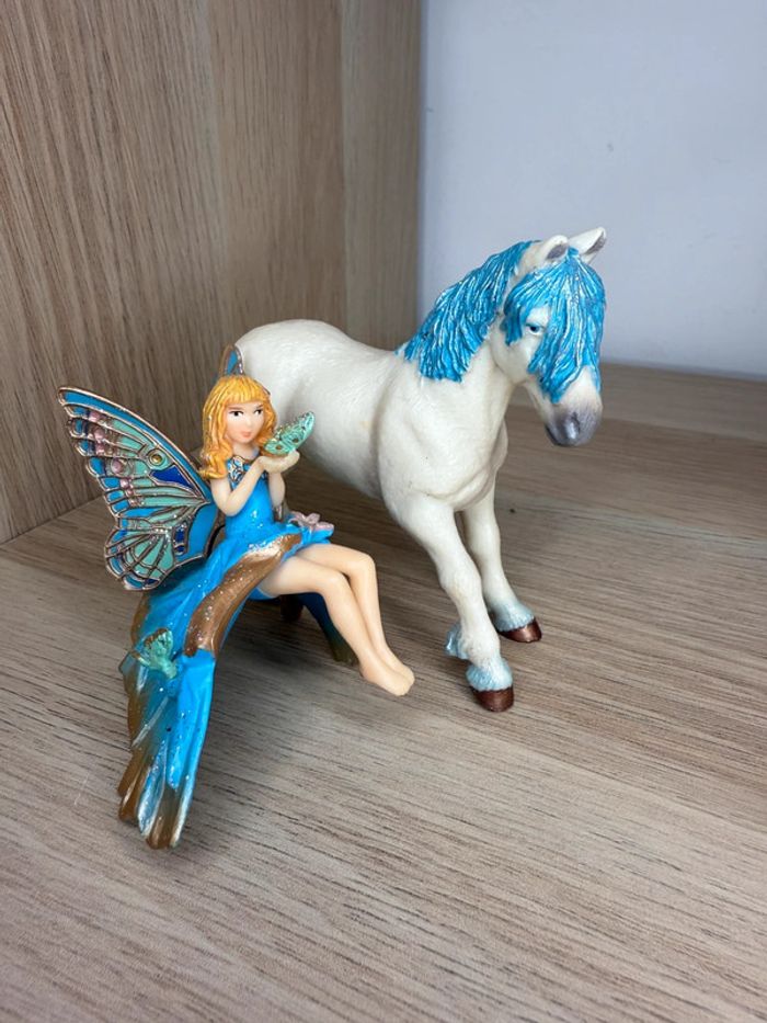 Pegasus papo avec fée - photo numéro 4