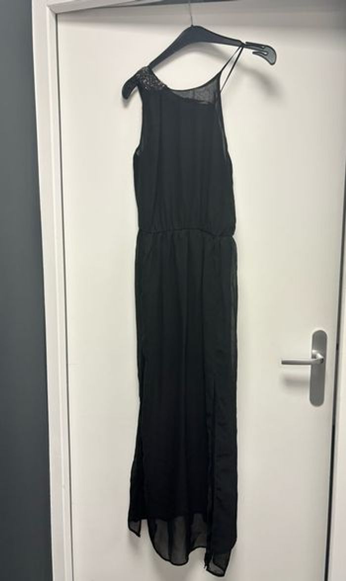 Robe Zara longue noire L - photo numéro 2
