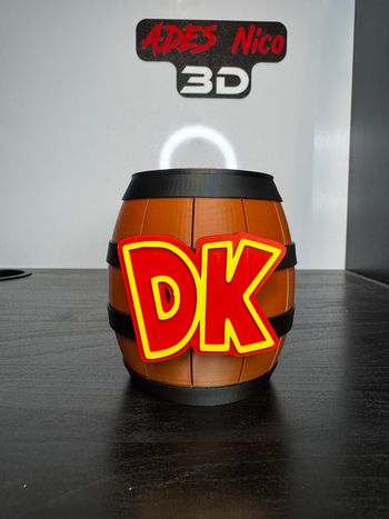 Tirelire baril Donkey Kong 