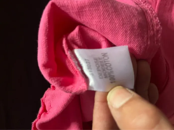 Pantalon léger jambe large rose - photo numéro 7