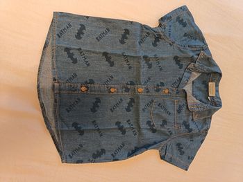 Chemise jean Batman neuve 98 cm