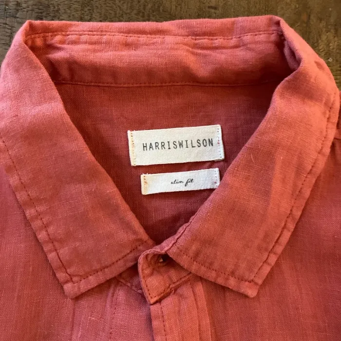 Chemise lin rose Harris Wilson - photo numéro 4