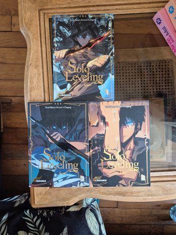3 tomes du manga Solo Leveling de Dubu et Chugong