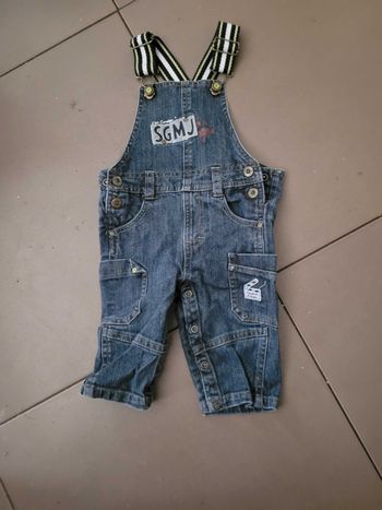 Salopette sergent major 6 mois