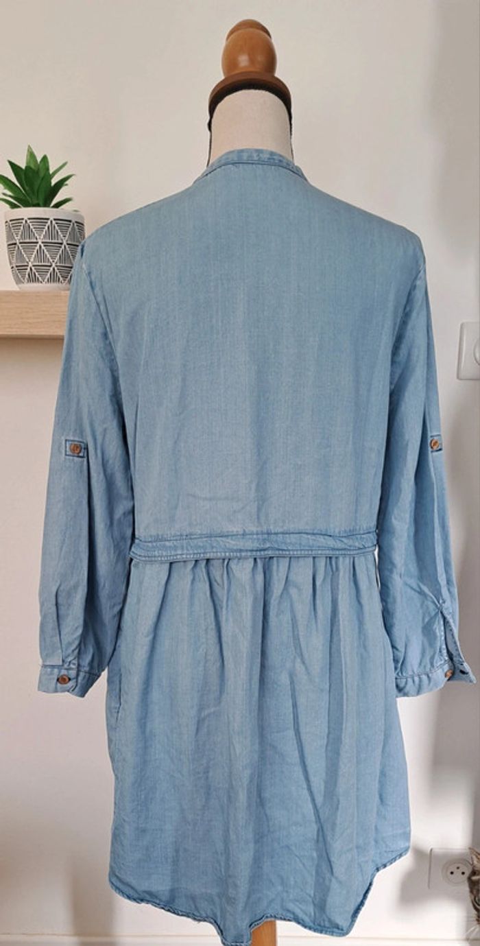 Robe bleu claire Zara - photo numéro 10