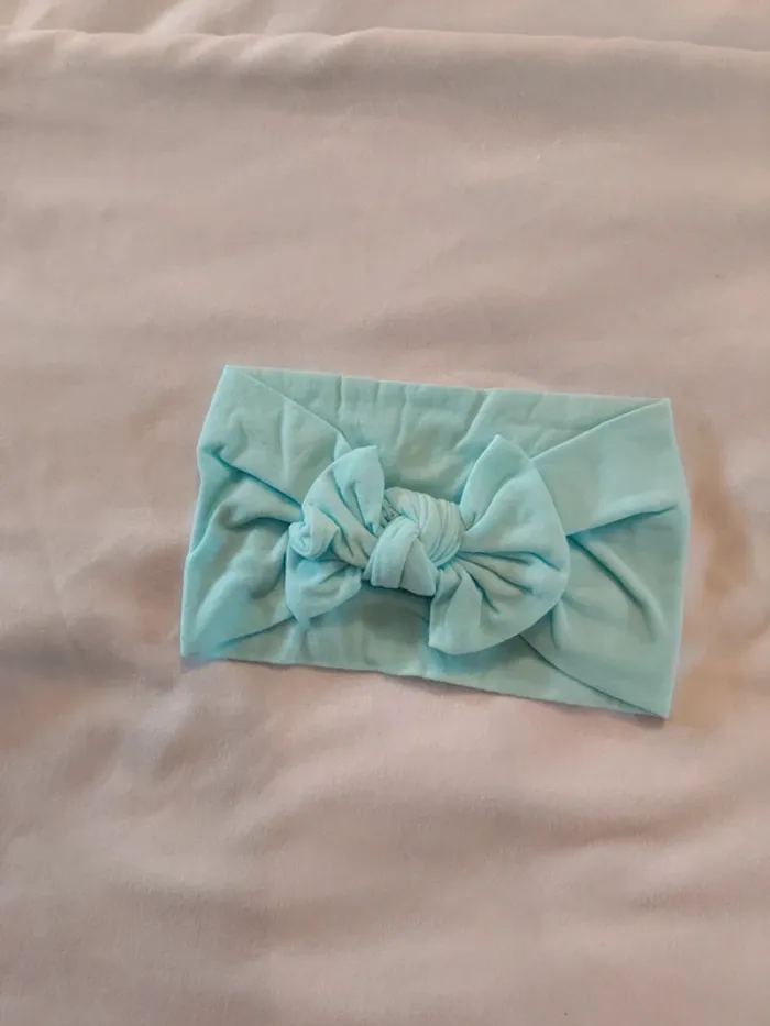 Bandeau souple avec nœud neuf de 3 a 14 ans