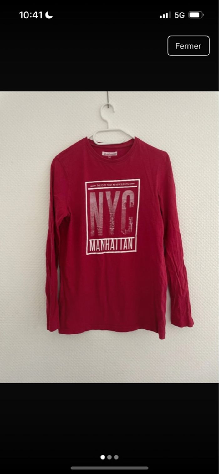 t-shirt à manches longues - photo numéro 3