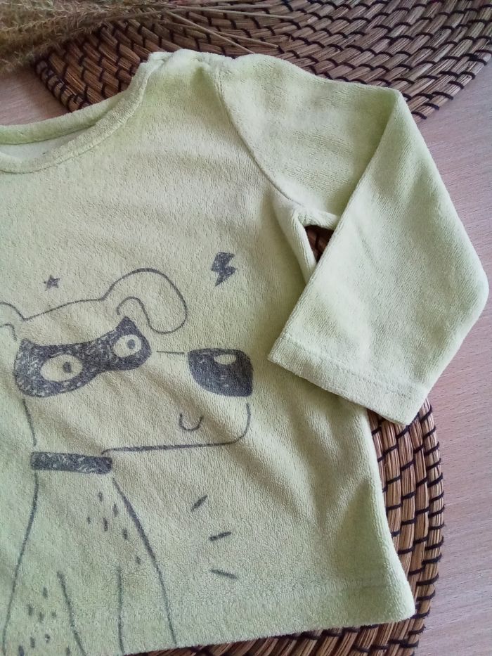 Pyjama 2 pièces en velours In Extenso taille 2 ans - photo numéro 5