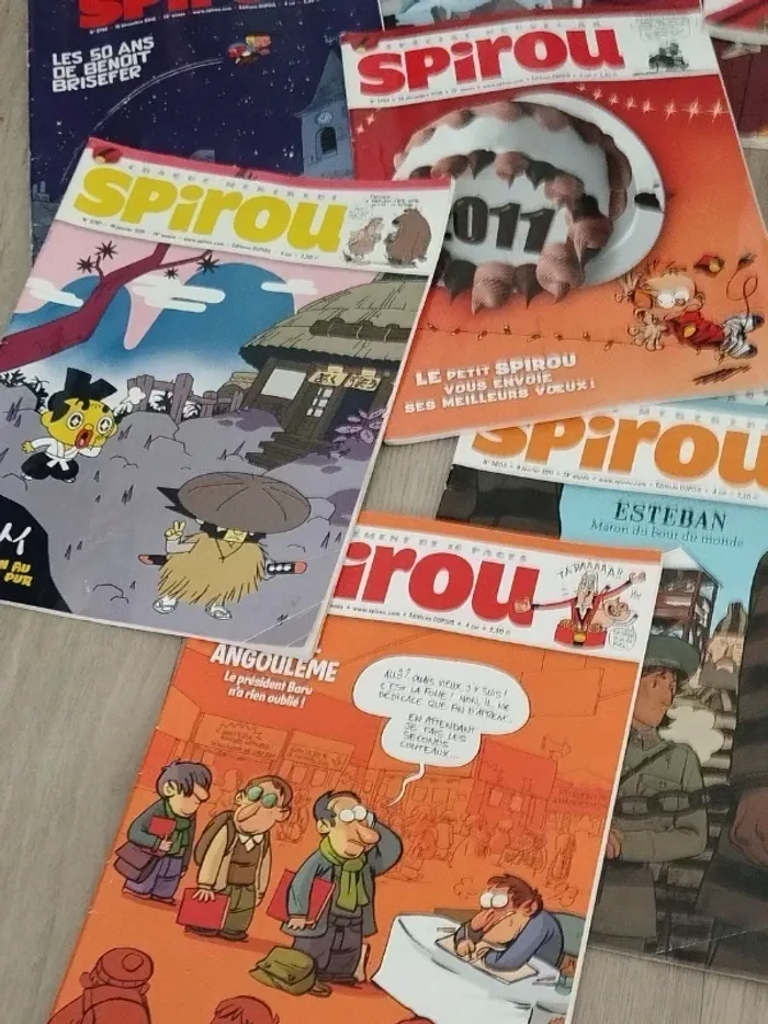 Lot de 12 magazines SPIROU année 2010-11 L006 - photo numéro 7