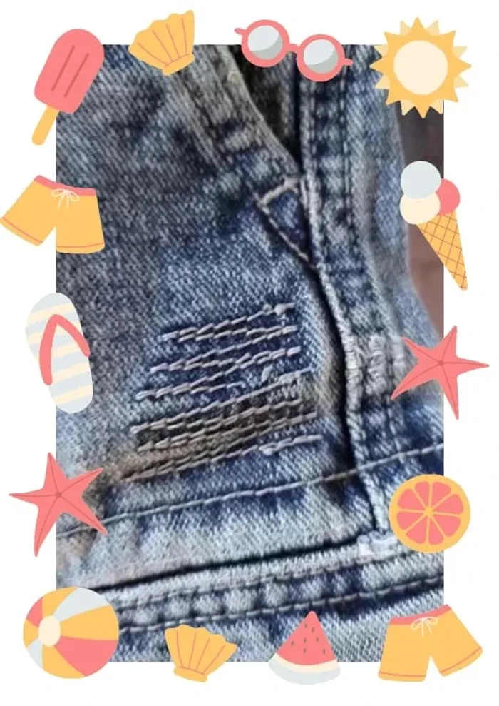 Short bermuda en jeans garçon 3 ans - photo numéro 4