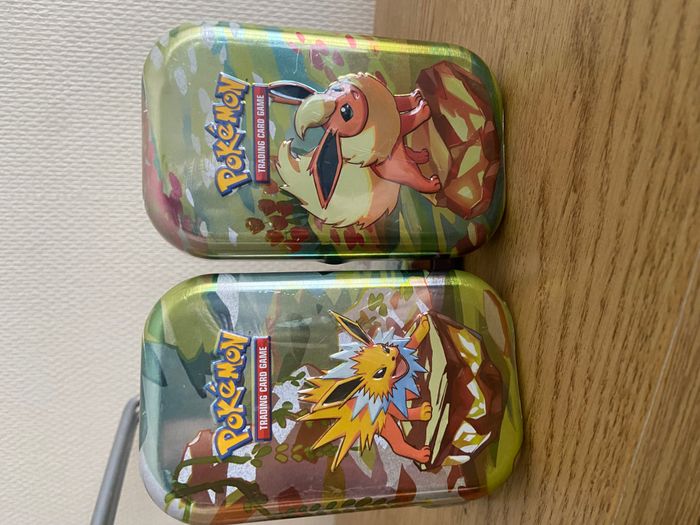 Pokémon Lot de 4 Mini tin évolutions Prismatiques - photo numéro 4