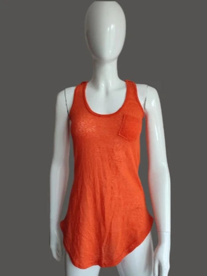 Débardeur orange
