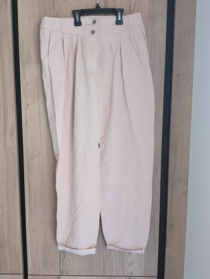 Pantalon Pimkie rose poudré Taille 40